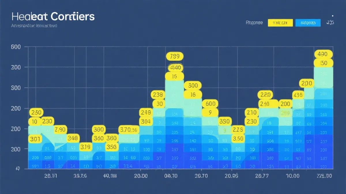 号码分布与热力图示意